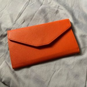Amazon orange wallet